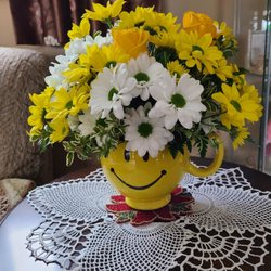 Vernon Flower Shop - Exactly how their website showed it!