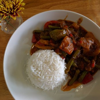 Chiya Chai Cafe - Vegetable Jalfrezi Curry bowl. - Coffee & Tea Near Me - Chicago, Illinois
