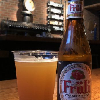Wursthaus - Früli Strawberry Beer and Hofbrau Hefeweizen - Pubs Near Me - Santa Ana, California Wursthaus - Früli Strawberry Beer and Hofbrau Hefeweizen - Pubs Near Me - Santa Ana, California