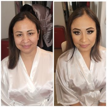 Mynk Cosmetics - Before and after - Makeup Artists Near Me Mynk Cosmetics - Before and after - Makeup Artists Near Me