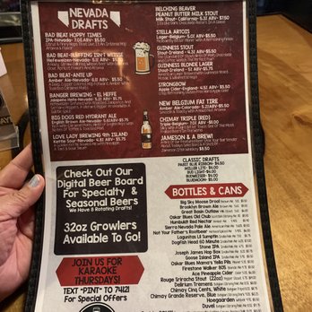The Pint - Beer menu - Sports Bars Near Me - Las Vegas, Nevada The Pint - Beer menu - Sports Bars Near Me - Las Vegas, Nevada