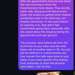 Conversation with owner