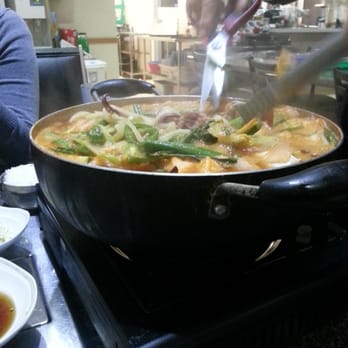 Manna Korean Restaurant - Number 45 is awesome and can easily feed 4 people full of seafood soup goodness for $28. Dont ask me how to pronounce it though - Korean Near Me - Austin, Texas Manna Korean Restaurant - Number 45 is awesome and can easily feed 4 people full of seafood soup goodness for $28. Dont ask me how to pronounce it though - Korean Near Me - Austin, Texas