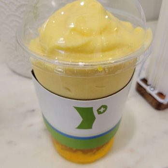 Yezi Coconut Dessert - Mango yogurt snowy - Desserts Near Me - Bellevue, Washington