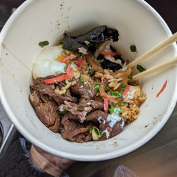 Bad gyudon made by a noob