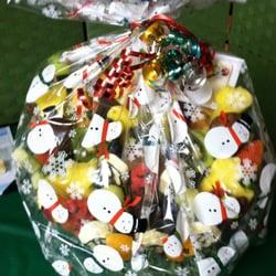 Delectable Edibles by Renee - Wrapped, with message note card all to match the theme of your arrangement....at no extra charge!!!