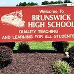 Brunswick High School - Sign
