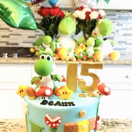 Yoshi cake