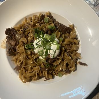 The Block Food & Drink - St. Louis Park - Pot Roast Stroganoff - New American Near Me - Saint Louis Park, Minnesota The Block Food & Drink - St. Louis Park - Pot Roast Stroganoff - New American Near Me - Saint Louis Park, Minnesota