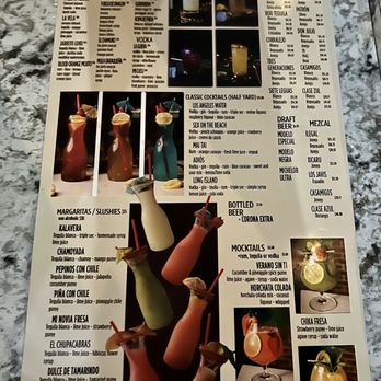 Kalaveras - Drinks menu - Mexican Near Me - Rancho Cucamonga, California