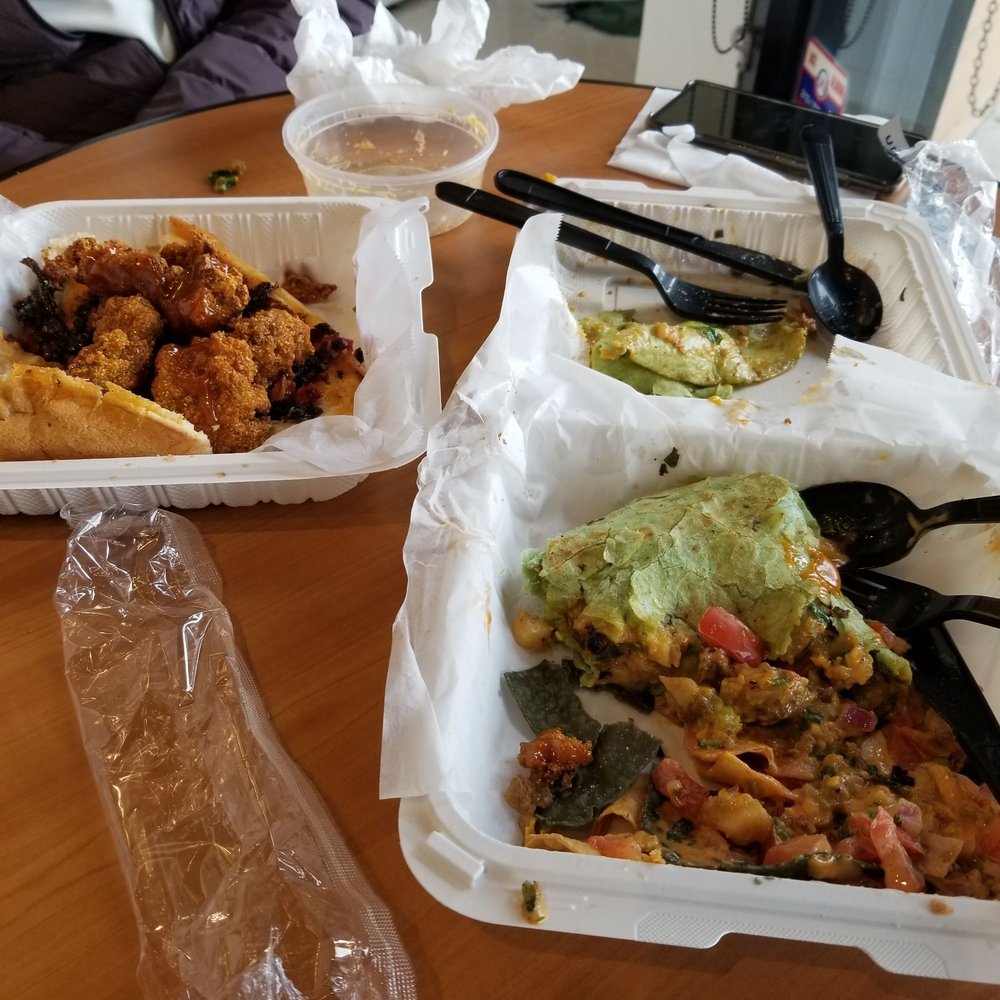 Planet Health Compton - Sorry but couldn't resist eating these great dishes before taking the pic - Vegan Near Me - Compton, California Planet Health Compton - Sorry but couldn't resist eating these great dishes before taking the pic - Vegan Near Me - Compton, California