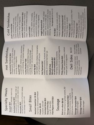 Menu photo 1 Globe Deli Costa Mesa, CA Menu photo 1 Globe Deli Costa Mesa, CA