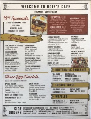 Menu photo 7 Ogie's Cafe West Valley City, UT Menu photo 7 Ogie's Cafe West Valley City, UT