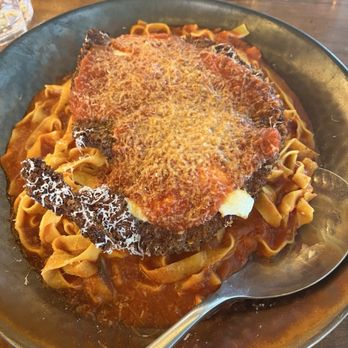 Marquee Pizzeria - Chicken Parm Pasta - Pizza Near Me - Coralville, Iowa