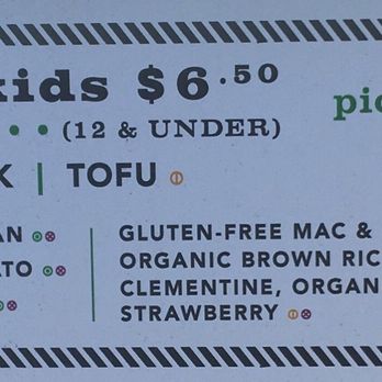 Flower Child - Kids Menu - Salad Near Me - Boulder, Colorado