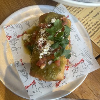 Simmzy's - Bean and Cheese Chimichanga - Gastropubs Near Me - Long Beach, California