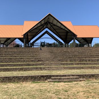 EE Robinson Park - Amphitheater behind covered playground - Pickleball Near Me - Sugar Hill, Georgia