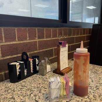 Tony's Family Restaurant - Condiments at table - New American Near Me - Sealy, Texas Tony's Family Restaurant - Condiments at table - New American Near Me - Sealy, Texas