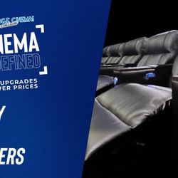 Cambridge Premium Cinemas - Newly renovated with luxury power recliners
