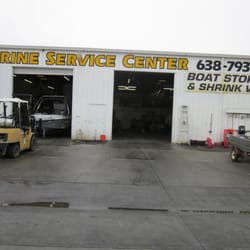 Marine Service Center - The Backlot View from Sunrise