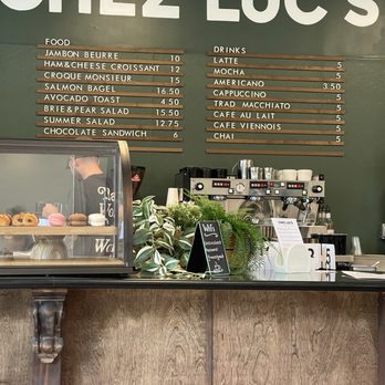 Chez Luc’s - Menu - Coffee & Tea Near Me - Sacramento, California