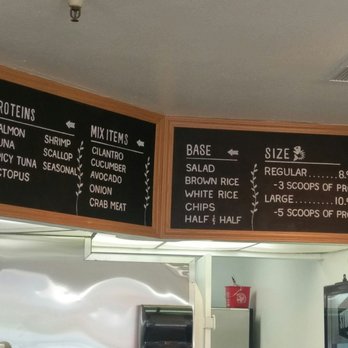 Wicked Poke - Menu - Poke Near Me - Oceanside, California