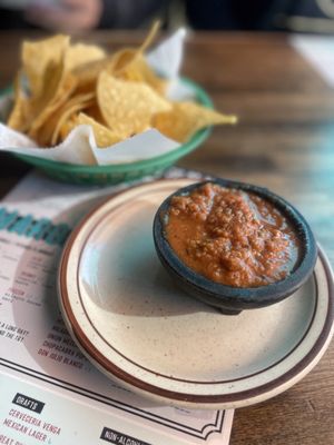 Photo of Los Chingones - RiNo - Denver, CO, US. Chips & Salsas (Choose one)