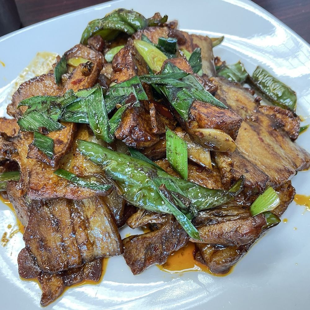 Y Noodles - Homemade twice cooked pork - Desserts Near Me - Falls Church, Virginia Y Noodles - Homemade twice cooked pork - Desserts Near Me - Falls Church, Virginia