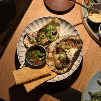 Valley Goat - roasted oysters - New American Near Me - Sunnyvale, California