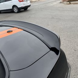 Installed Shelby  Gt 350 spoiler.