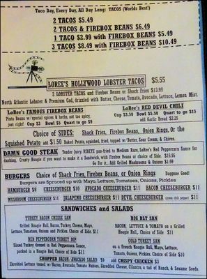 Menu photo 3 Loree's Little Shack Rocklin, CA
