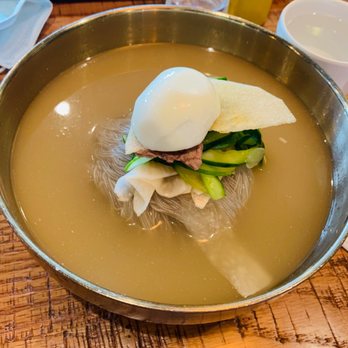 Sambong Naengmyun - Cold noodles - Korean Near Me - Duluth, Georgia Sambong Naengmyun - Cold noodles - Korean Near Me - Duluth, Georgia