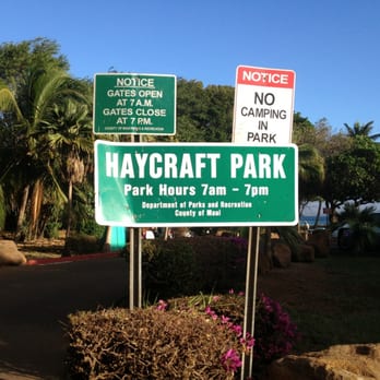 Haycraft Park - At the end of a dead end road - Beaches Near Me - Wailuku, Hawaii