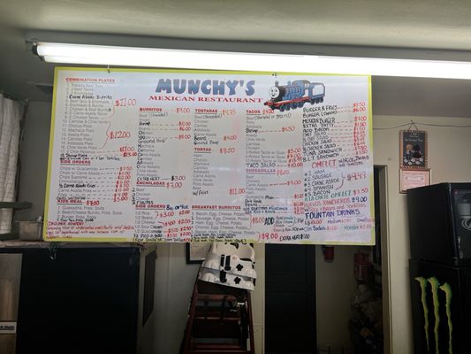 Menu photo 1 Munchy's Needles, CA