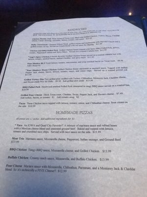 Menu photo 1 Four Shadows Chicago, IL
