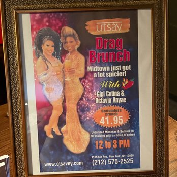 Utsav - Drag show bottomless brunch - Indian Near Me - New York, New York Utsav - Drag show bottomless brunch - Indian Near Me - New York, New York