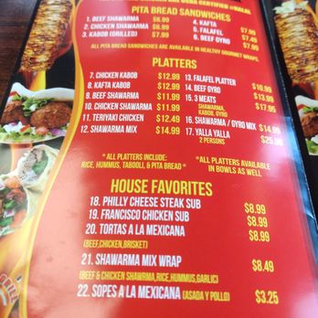 Fatima's Grill - Mediterranean Near Me - Downey, California