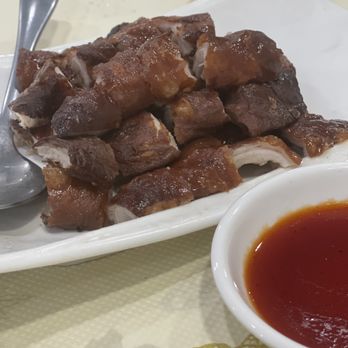 Farmhouse Restaurant - Crispy pork intestines with sweet and sour dipping sauce - Chinese Near Me - Brooklyn, New York Farmhouse Restaurant - Crispy pork intestines with sweet and sour dipping sauce - Chinese Near Me - Brooklyn, New York