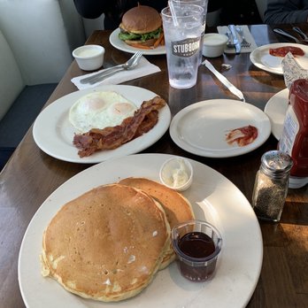 Good Stuff Restaurant - 2 eggs bacon and pancakes - New American Near Me - El Segundo, California