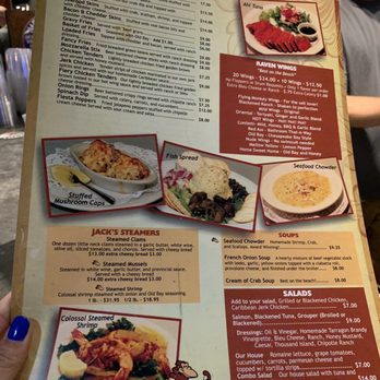 The Brass Monkey - Menu, one part of it. Big menu. - New American Near Me - St. Pete Beach, Florida The Brass Monkey - Menu, one part of it. Big menu. - New American Near Me - St. Pete Beach, Florida