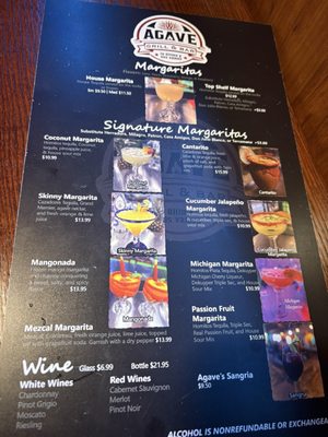 Menu photo 4 Agave Grill & Bar Southgate, MI