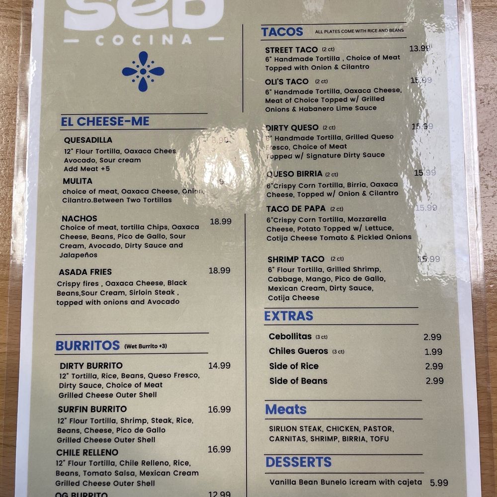 SeD Cocina - Menu - Mexican Near Me - Montclair, California SeD Cocina - Menu - Mexican Near Me - Montclair, California