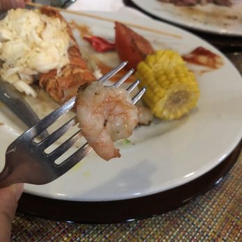 Riu Palace Peninsula - Small shrimps they called jumbo shrimps at the steakhouse - Hotels Near Me - Cancún, ROO