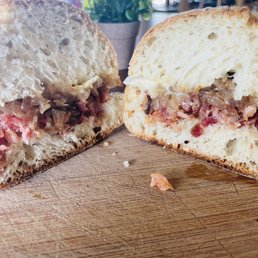 Crispy Bacon and Brie Sandwich