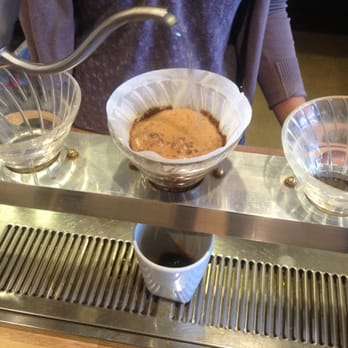Barefoot Coffee Campbell - Filtering freshly ground coffee - Coffee & Tea Near Me - Campbell, California Barefoot Coffee Campbell - Filtering freshly ground coffee - Coffee & Tea Near Me - Campbell, California