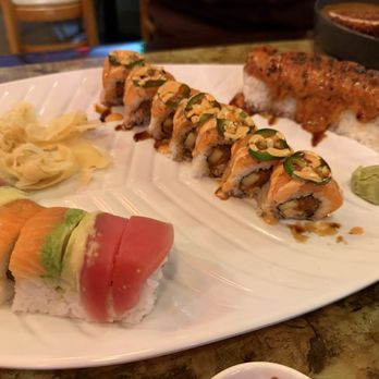 Koko Izakaya - Rolls a plenty. Baked fancy rolls better, sashimi topped rolls a little too brave for the quality of fish. - Korean Near Me - Sunnyvale, California