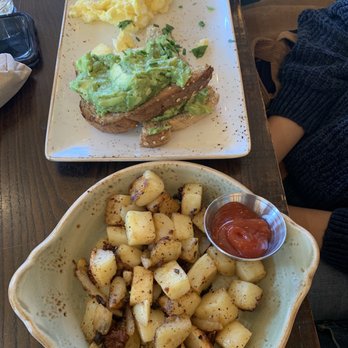 First Watch - Avocado toast and potatoes - Breakfast & Brunch Near Me - Fort Mill, South Carolina