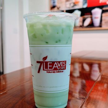 7 Leaves Cafe - Mung Bean Milk Tea - Coffee & Tea Near Me - Las Vegas, Nevada