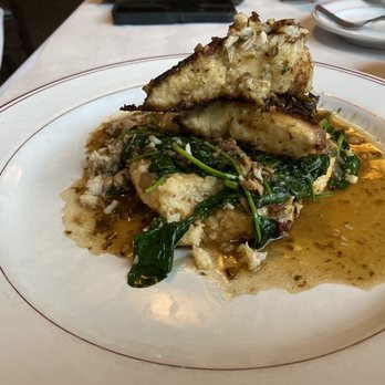 Char Restaurant - The red fish w cheese grits. - Steakhouses Near Me - Nashville, Tennessee Char Restaurant - The red fish w cheese grits. - Steakhouses Near Me - Nashville, Tennessee