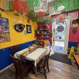 cute decor with only a few table